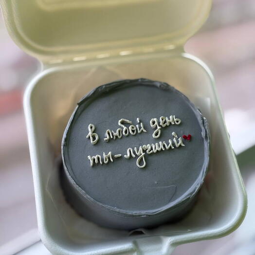 Бенто-торт для него 14 февраля