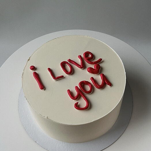 Торт "I love you"