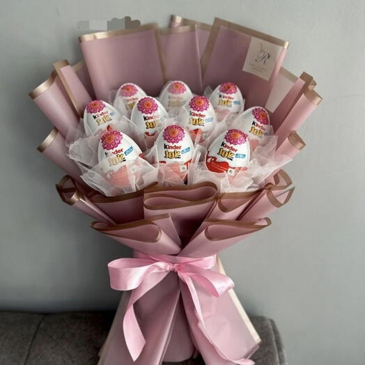 Букет из конфет для любимой девушки "Сюрприз"💖