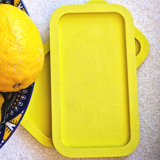 Подставка, поднос под украшения "Limoncello"