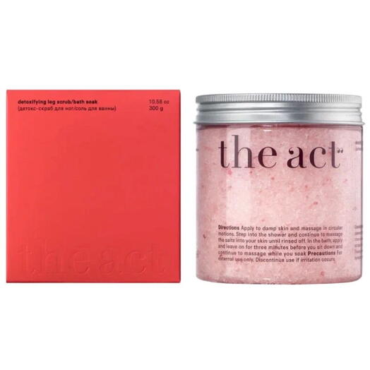 Детокс-скраб для тела с гималайской солью и грейпфрутом