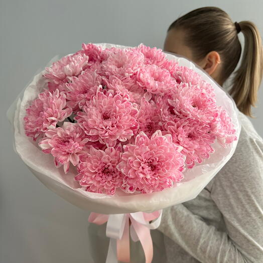 Букет из кустовой хризантемы 2