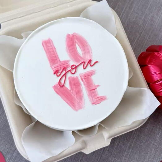 Бенто торт Love you