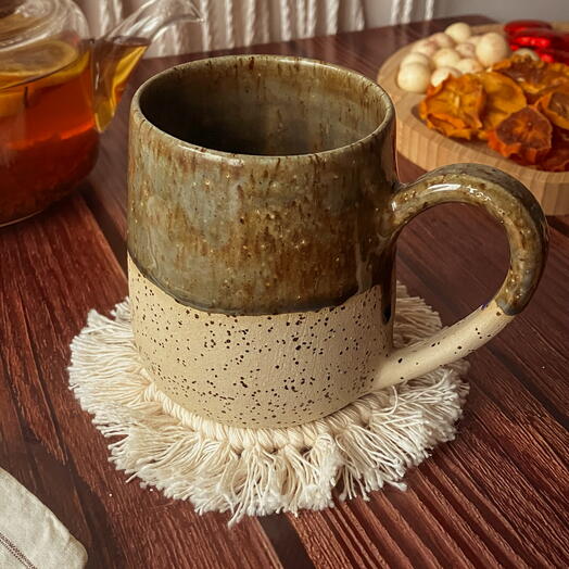 Керамическая чашка "Cozy Brown"