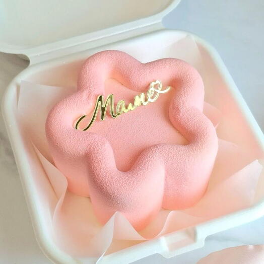 Муссовый бенто торт для мамы