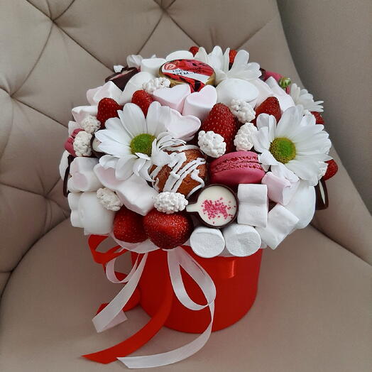 🍓Новинка🍓 Букет из клубники «Сладкая, как ты»😇