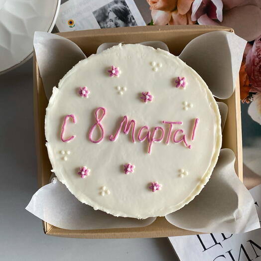 Бенто торт с 8 марта