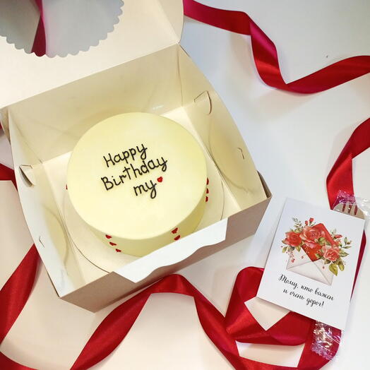 Бенто торт Happy birthday