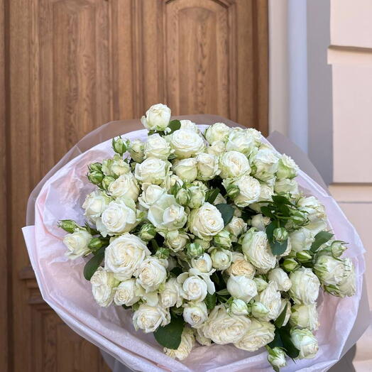 15 кустовых розочек