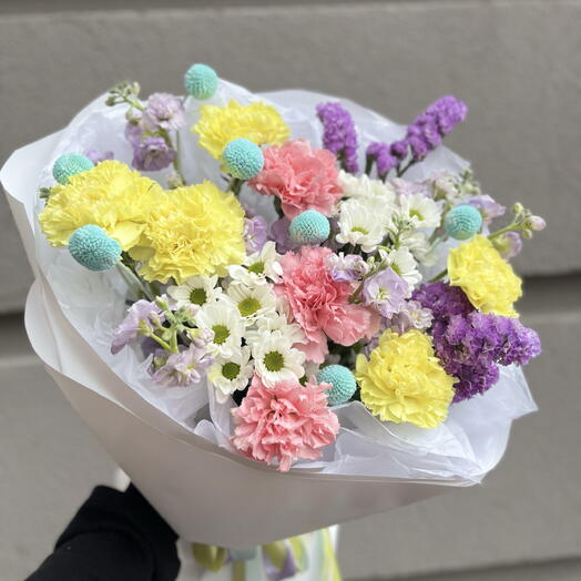 Букет дофаминовый ️️🩵🌸