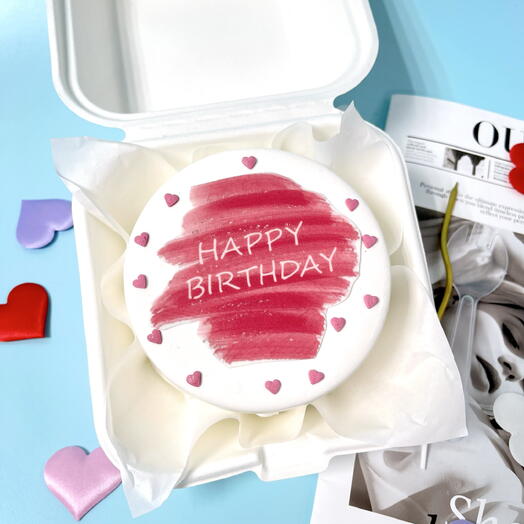 Бенто торт на день рождения happy birthday