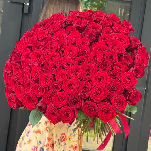 101 красная роза🌹 хит продаж ️🔥