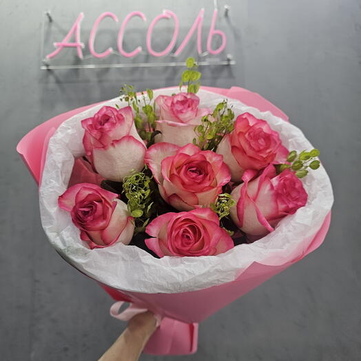 Розы джумилия Россия розовые 7