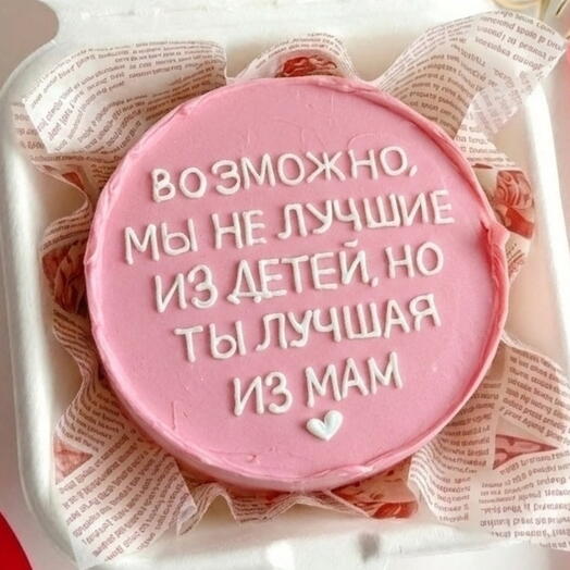 Бенто торт любимой маме бабушке