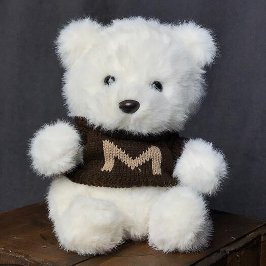Медведь в кофте 35см