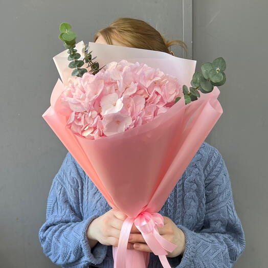 Букет гортензия с эвкалиптом 💖