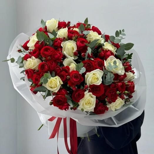 Кустовые Пионовидные и одноголовые розы