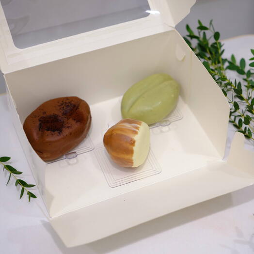 Корпусные пирожные «Орехи и кофейное зерно»