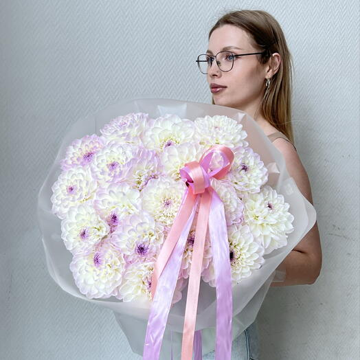 Георгины крупные 💜