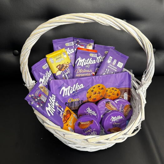 Корзинка с Milka