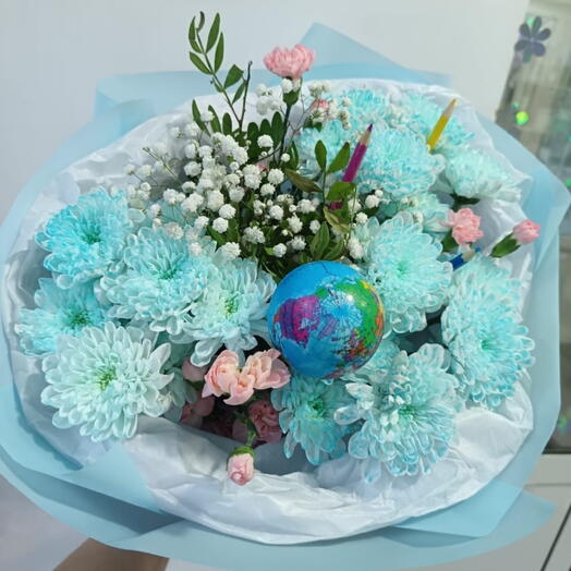 Букет готов 
1️⃣ Сентября 🌍✏️💐