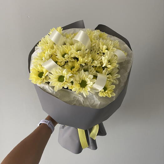 Букет «Солнечное лето» 💛
Цветы / Желтые хризантема ромашки