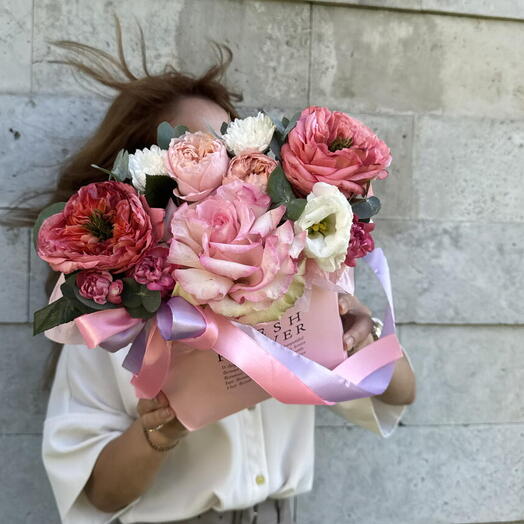 Композиция « Нежность 🌸» из весенних цветов 💝