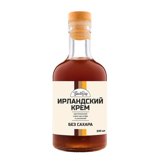 Сироп без сахара Ирландский крем 250 мл