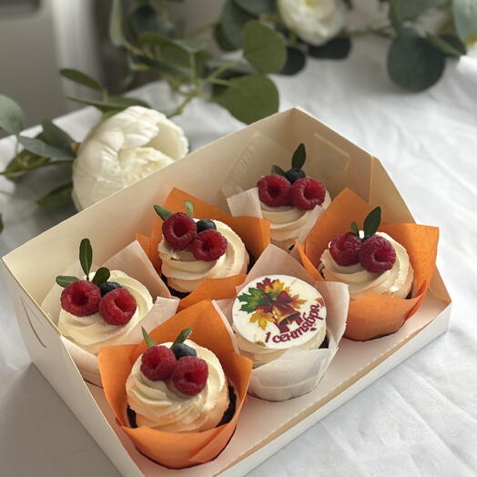 Капкейки на 1 сентября
