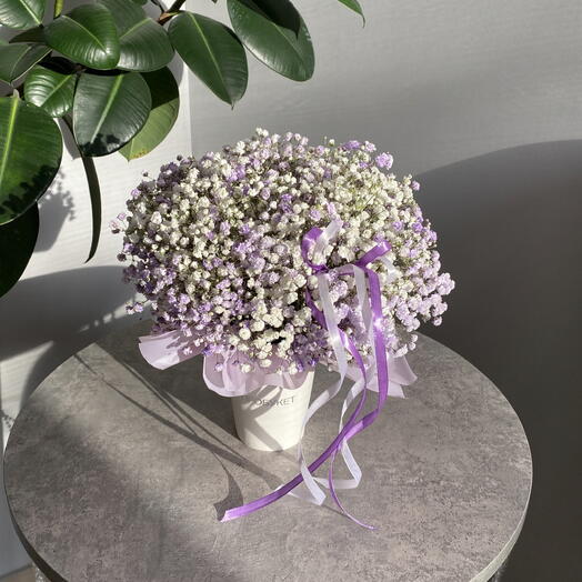 💜Фиолетовый стаканчик гипсофил