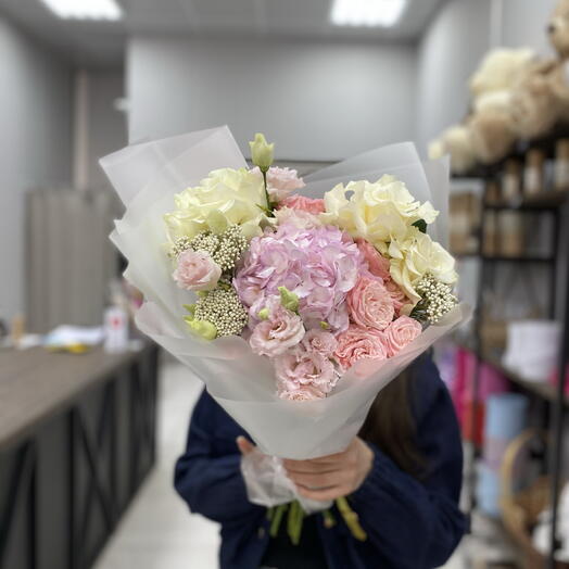 Авторский букет "Нежная акварель🌸"