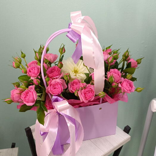 Розы в сумочке🌸🌸🌸💥💥💥