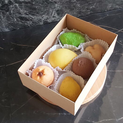 Корпусные пирожные - набор 6шт. - вес 360гр 😋