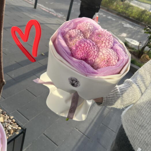 Букет георгин💜Георгины