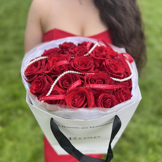 19 эквадорских роз 🌹