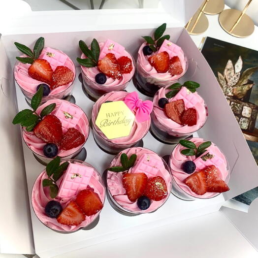 Набор трайфлов 9 шт микс вкусов