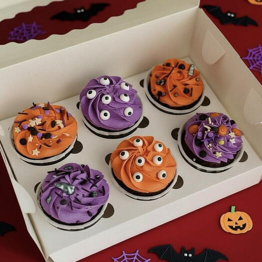 Капкейки на Хэллоуин🎃👻