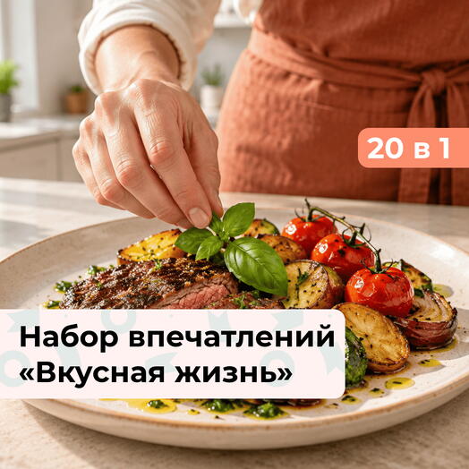 20 в 1 Вкусная жизнь. Подарочный набор кулинарных программ