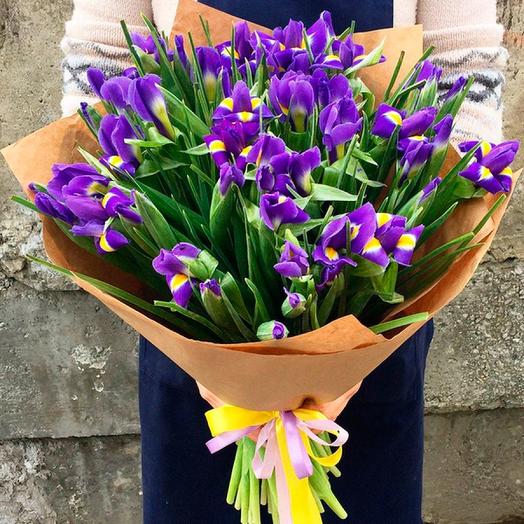 Bouquet of irises (51 PCs)