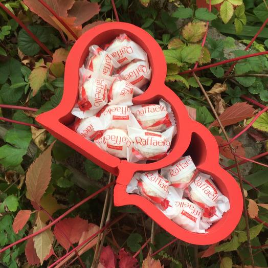 Corazones con rafaello