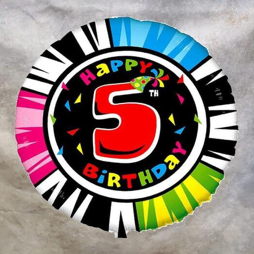 Happy Birthday 5 years