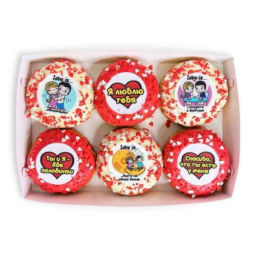 Набор пончиков «Love is»