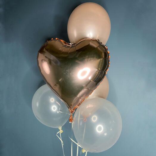 Heart with balls