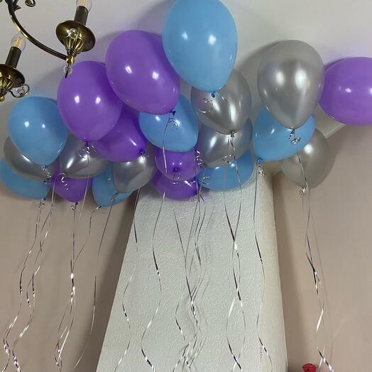 Birthday balloons, 21 pcs