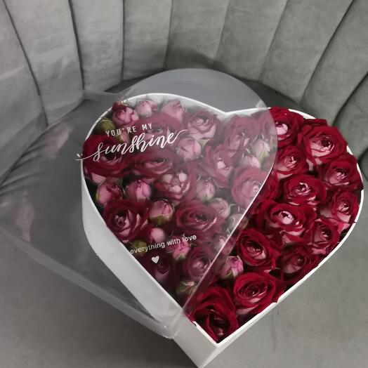 Flowers in a box