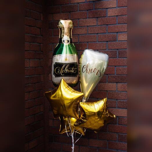 Сет из 5 шаров Celebrate
