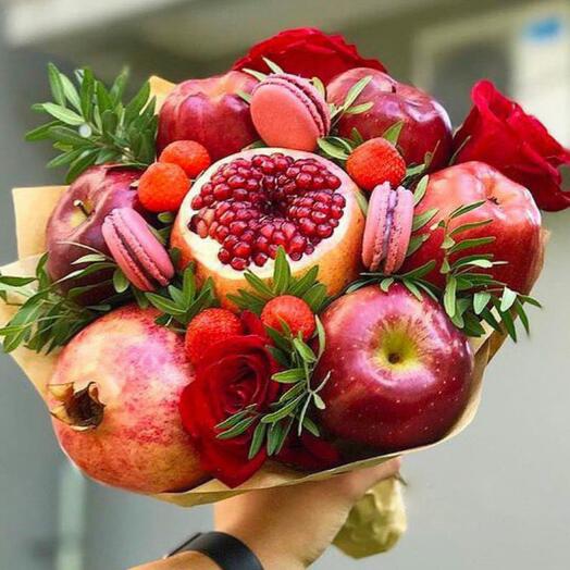 Букет "Super red" M