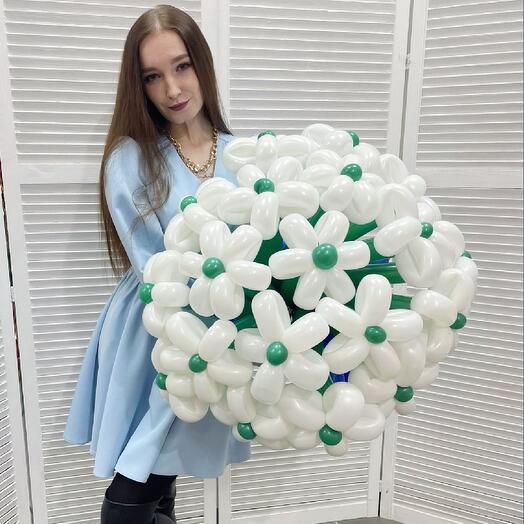 Bouquet of daisies 19pcs