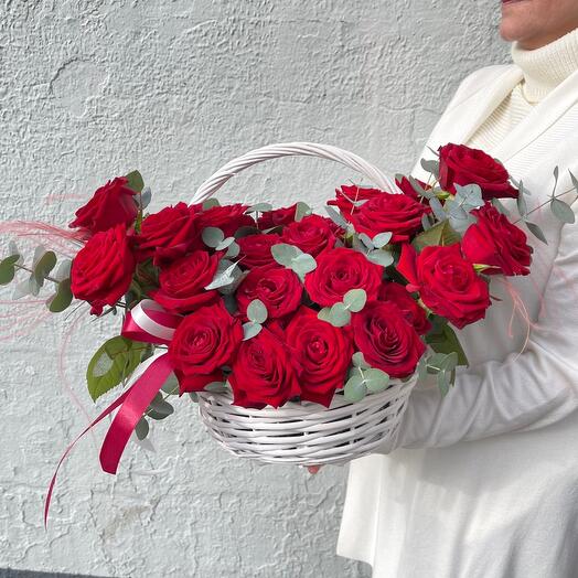 Red Love Basket