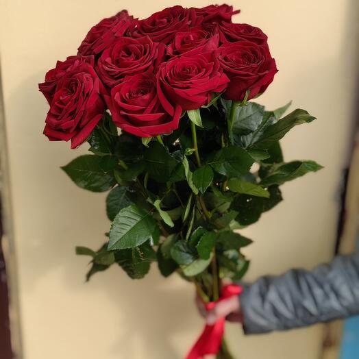 Red Rose 11 pcs 70 cm